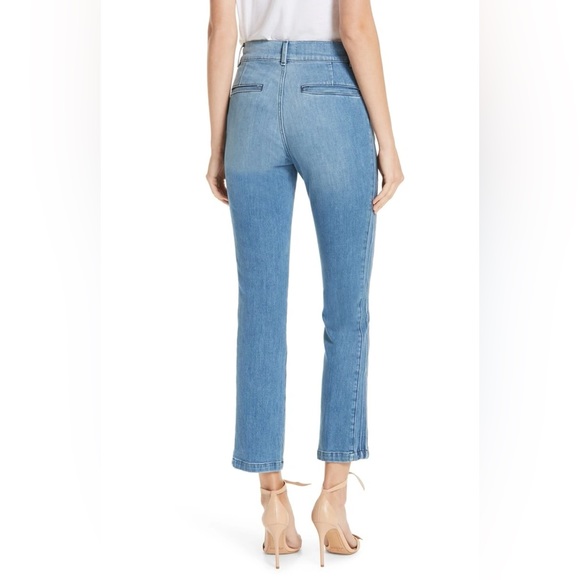 Frame Jeans Parisian Straight Leg Jeans Leon Light Wash Size 26 - Picture 3 of 5